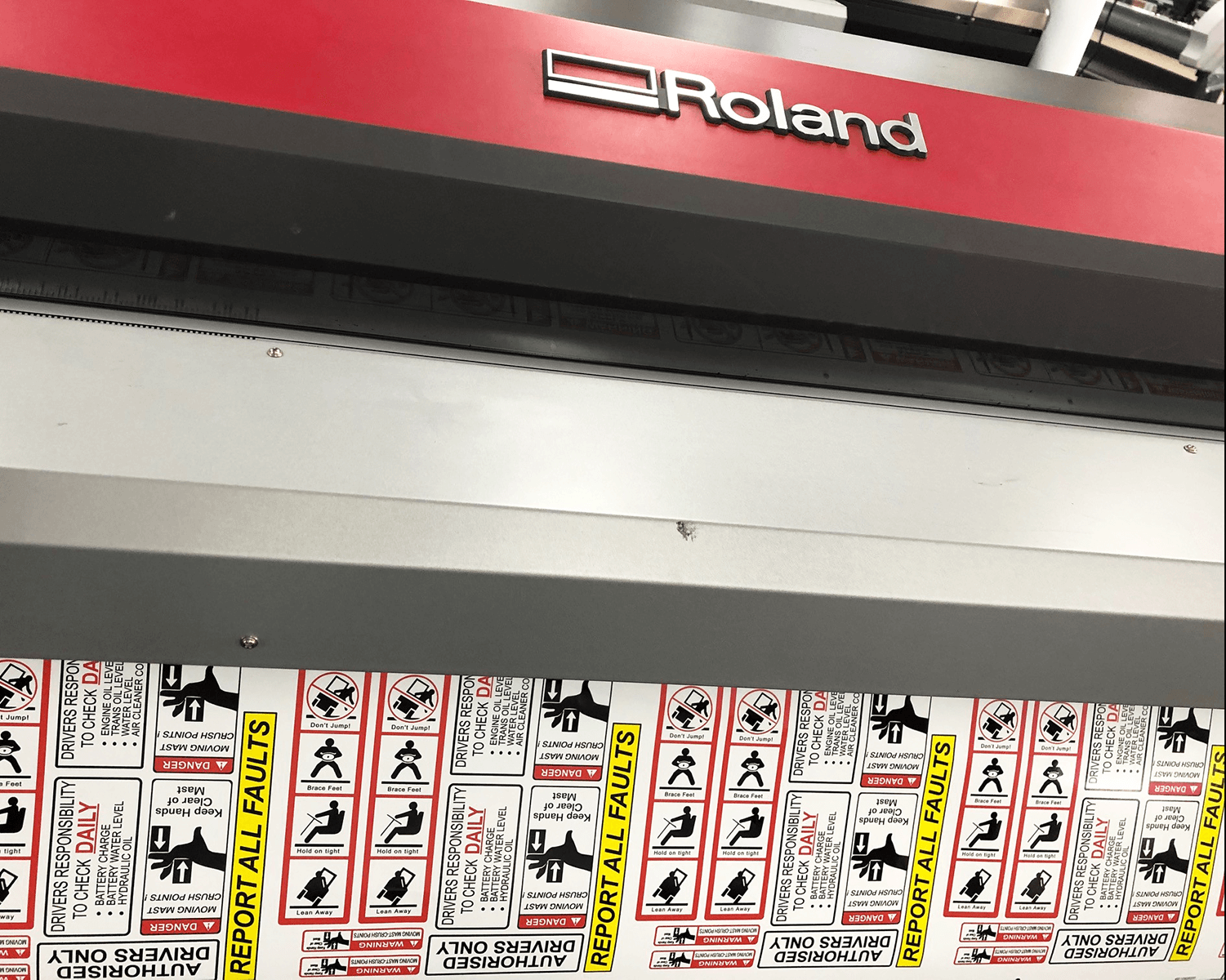 Forklift Safety Decal Kit