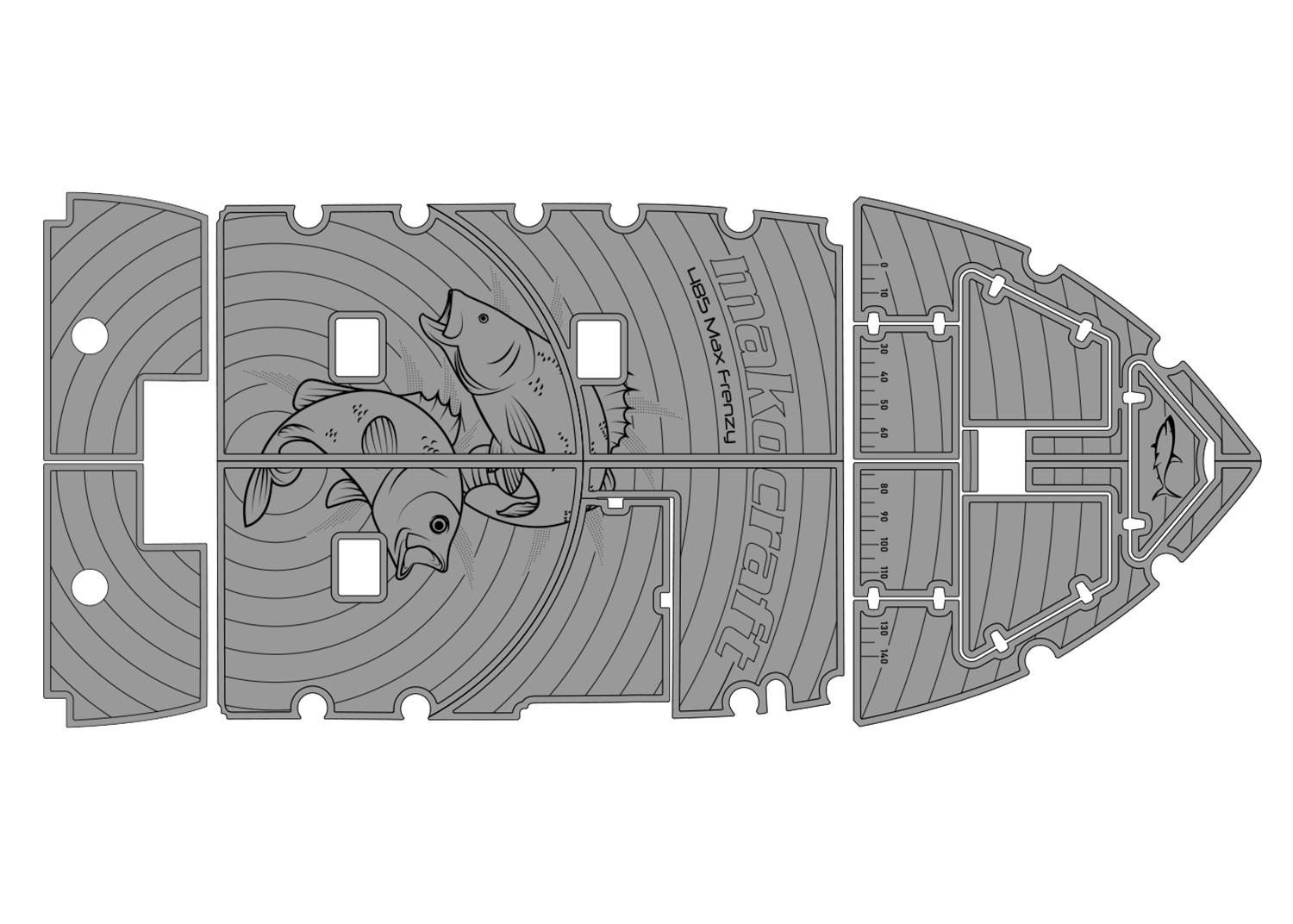 Makocraft U-DEK boat floor