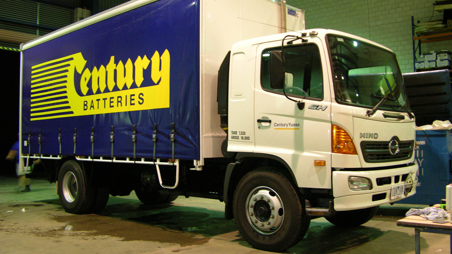 truck curtain stickers