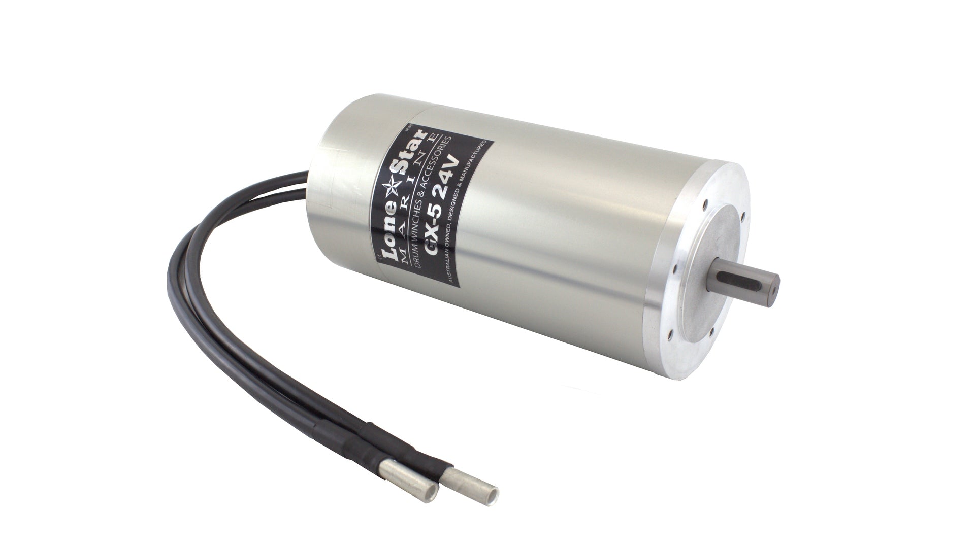 GX5 Lone Star Marine Electric drum anchor winch for boats to 15m - available in 2 or 42 V