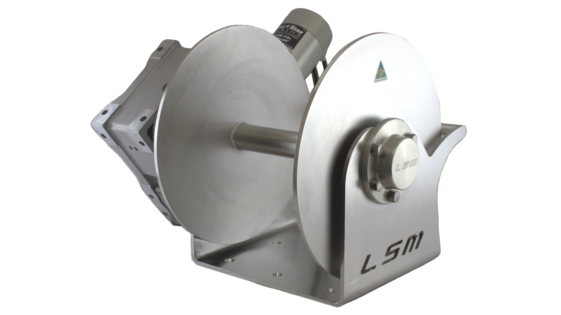 GX5 Lone Star Marine Electric drum anchor winch for boats to 15m - available in 2 or 42 V