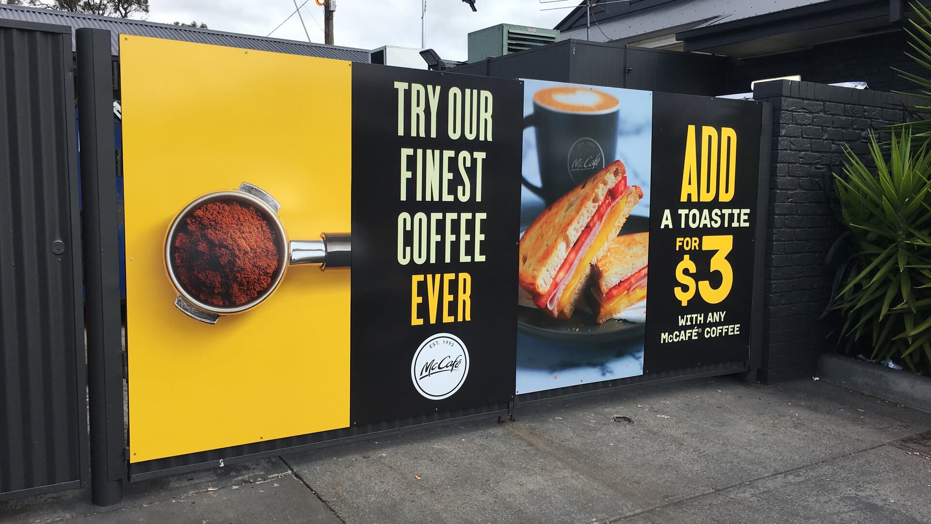 McDonalds Coral Gate Signs