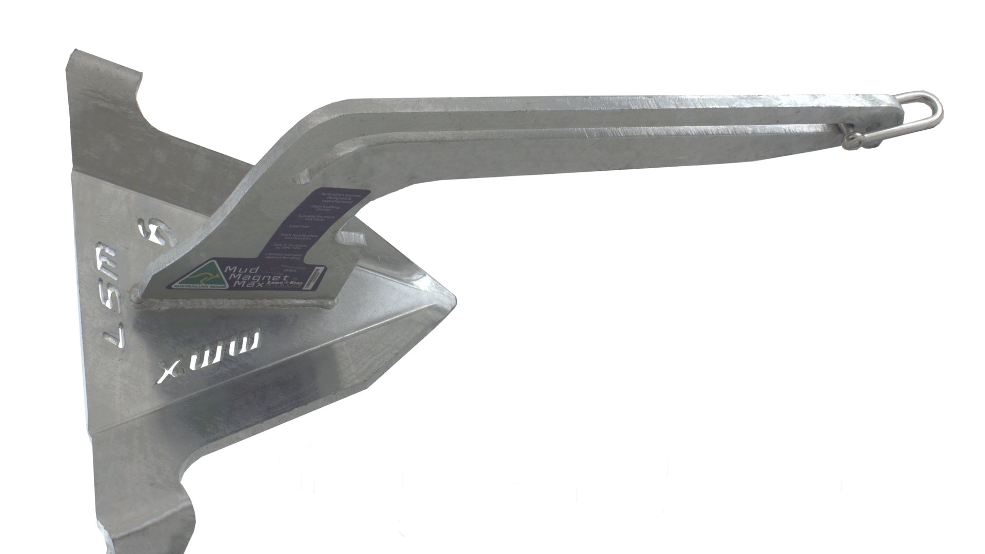 MMX-5 Mud Magnet Max Anchor 23 kg for boats up to 12 meters