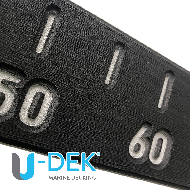 Fish Measure 2 Pack - Quality U-DEK with 3M Adhesive