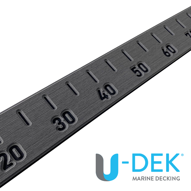 Fish Measure 1 Pack - Quality U-DEK with 3M Adhesive