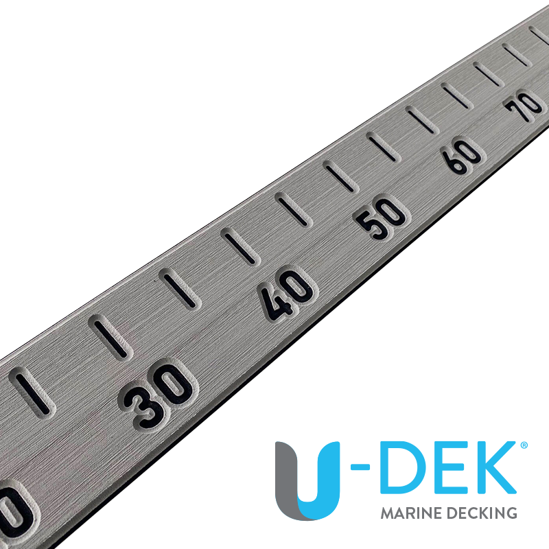 Fish Measure 1 Pack - Quality U-DEK with 3M Adhesive