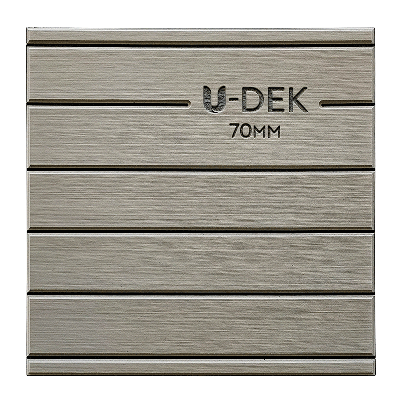 U-DEK™ Dual Layer 6mm Routered 70mm boards 10 Sheet Pack
