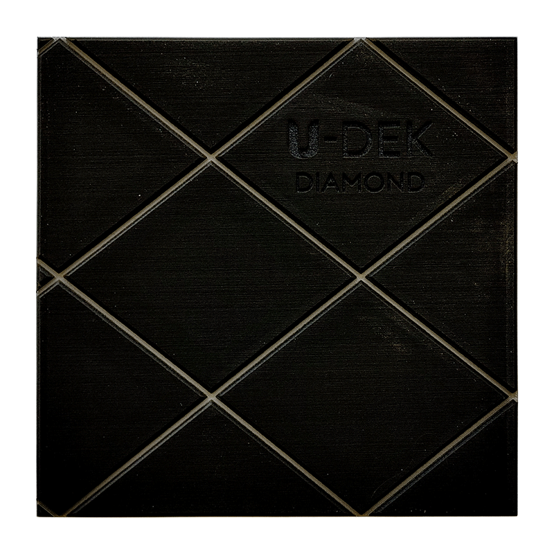 U-DEK™ Dual Layer 6mm Routered Diamond Pattern 3 Sheet Pack