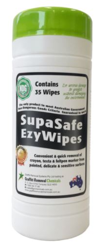 Anti Graffiti Wipes - Clean Graffiti off your sign