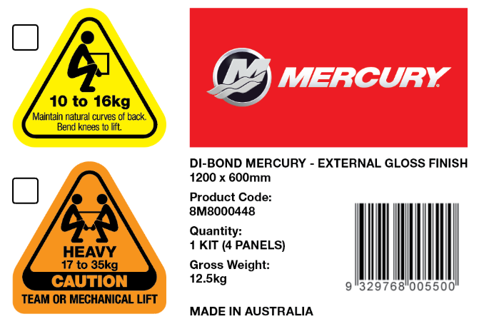 Custom Barcode sticker with logo
