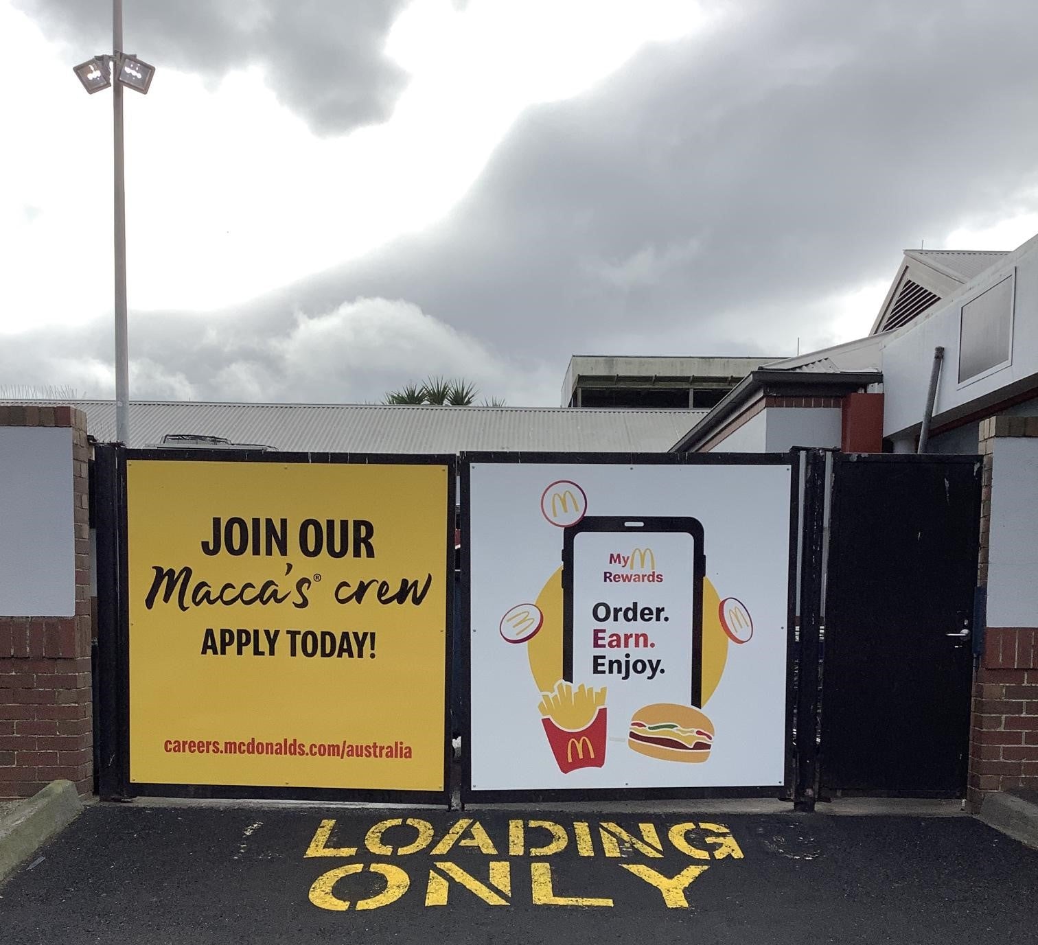 Noble Park North Signs McDonalds