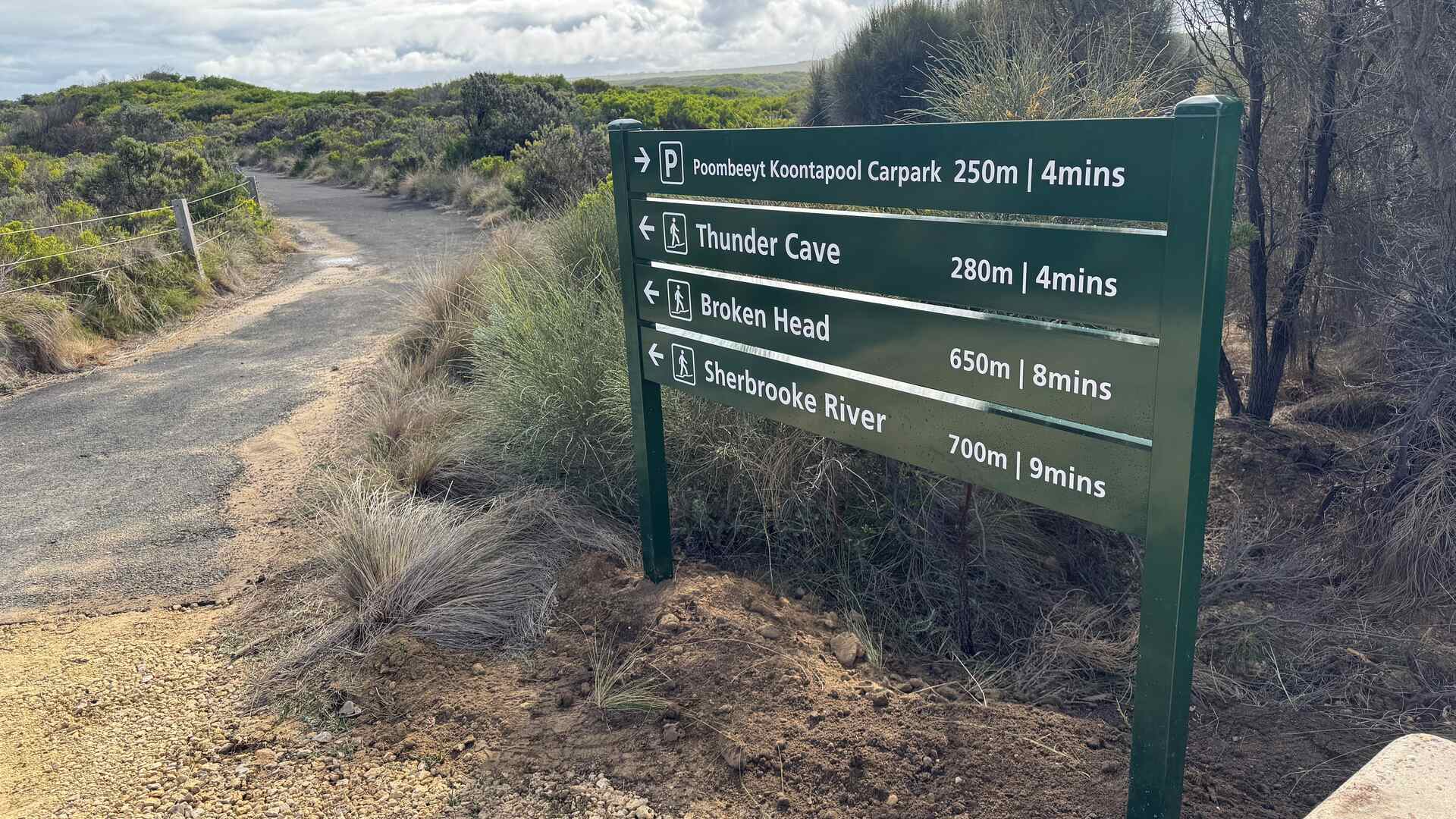 Parks Victoria Wayfinding sign by Form A Sign