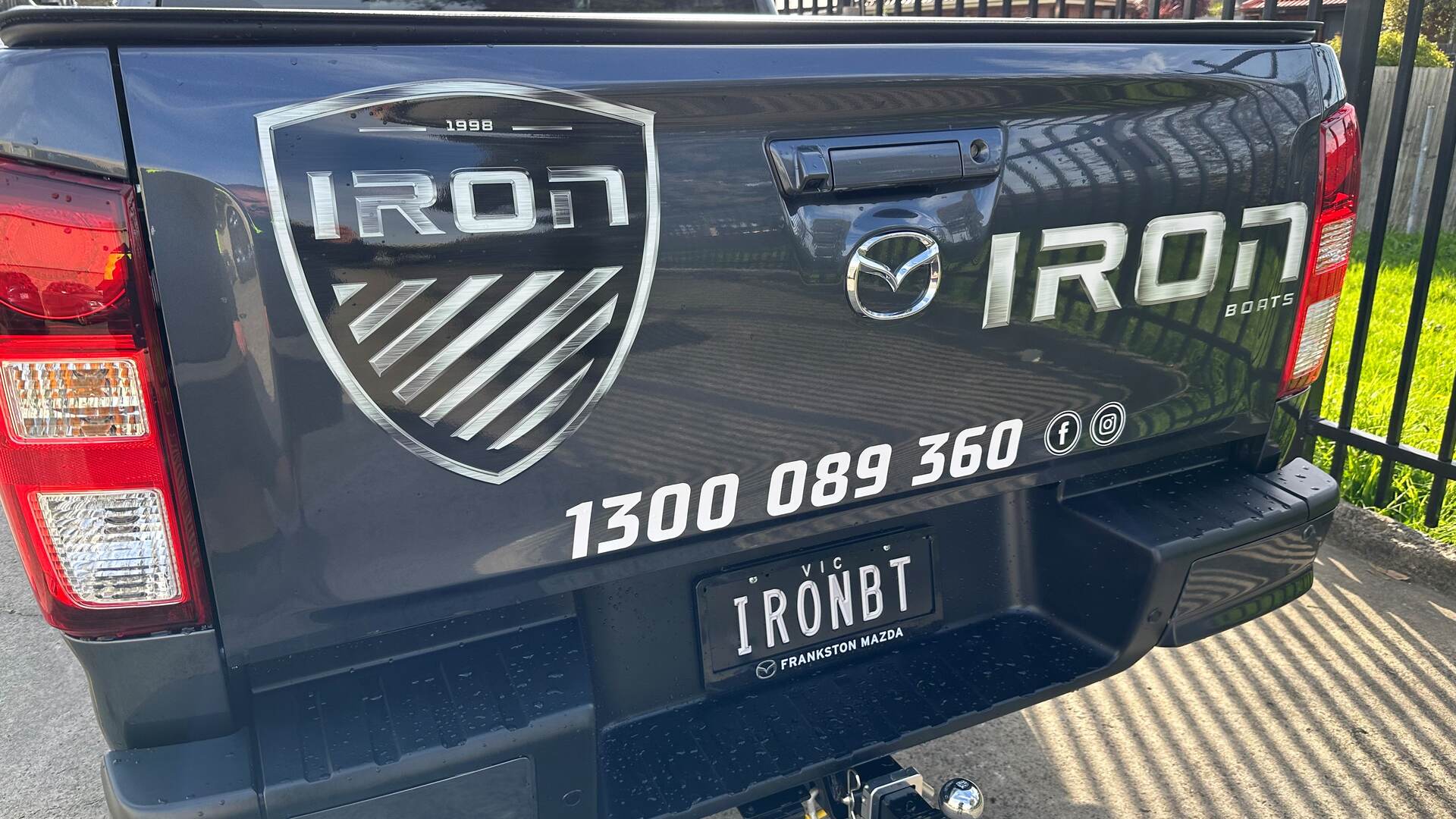 Iron Boats Ute wrap
