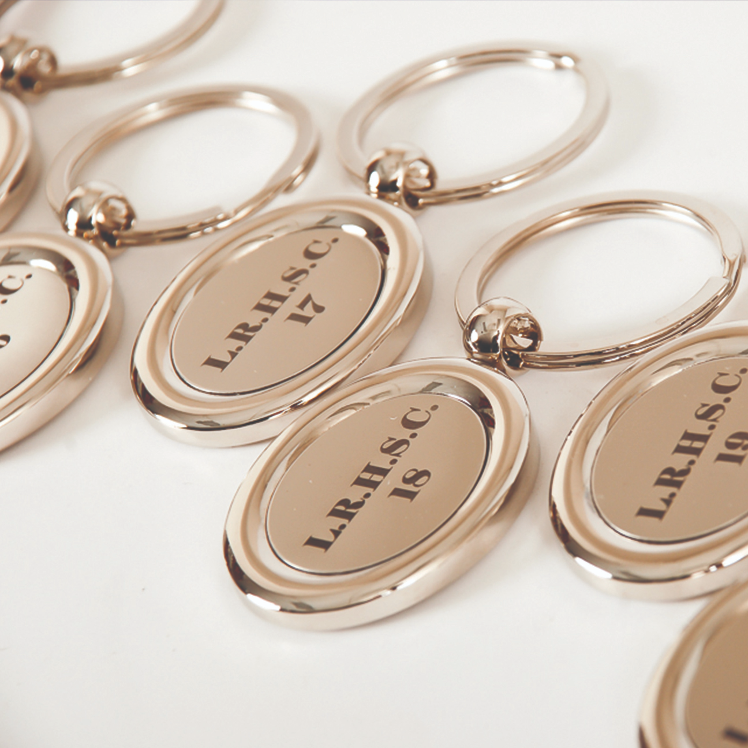 laser engraved custom keyrings