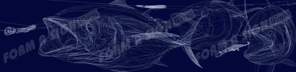 Bluefin Line Art Navy