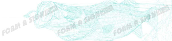 Bluefin Line Art White