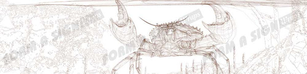 Muddie Line Art White