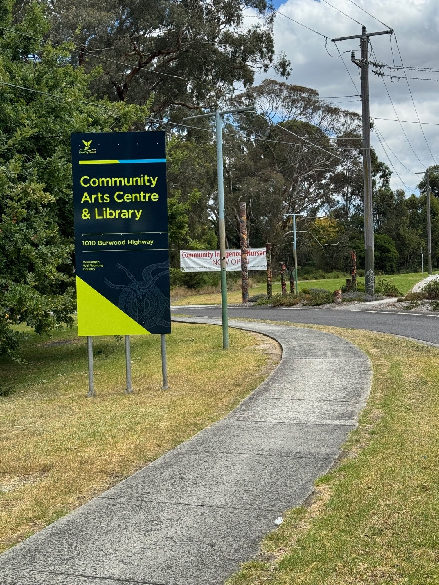 Council sign by Form A Sign