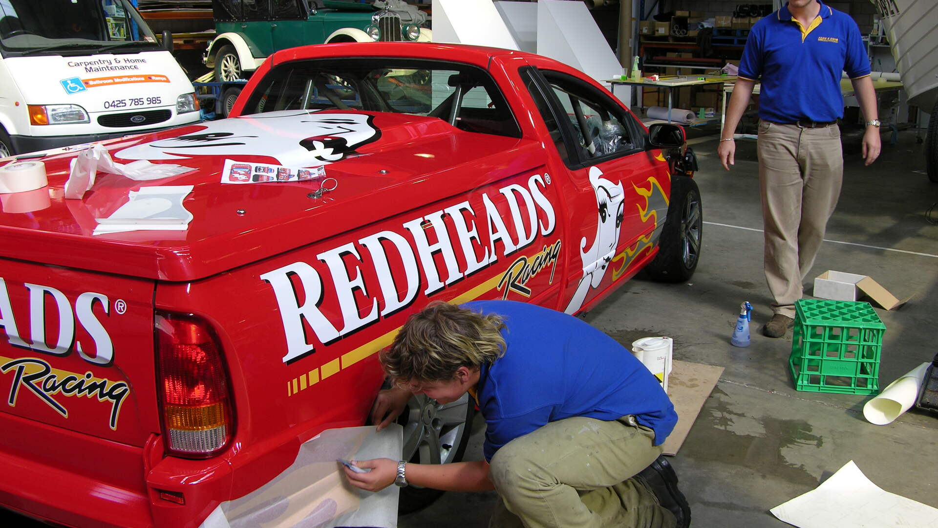 how to wrap a ute with vinyl