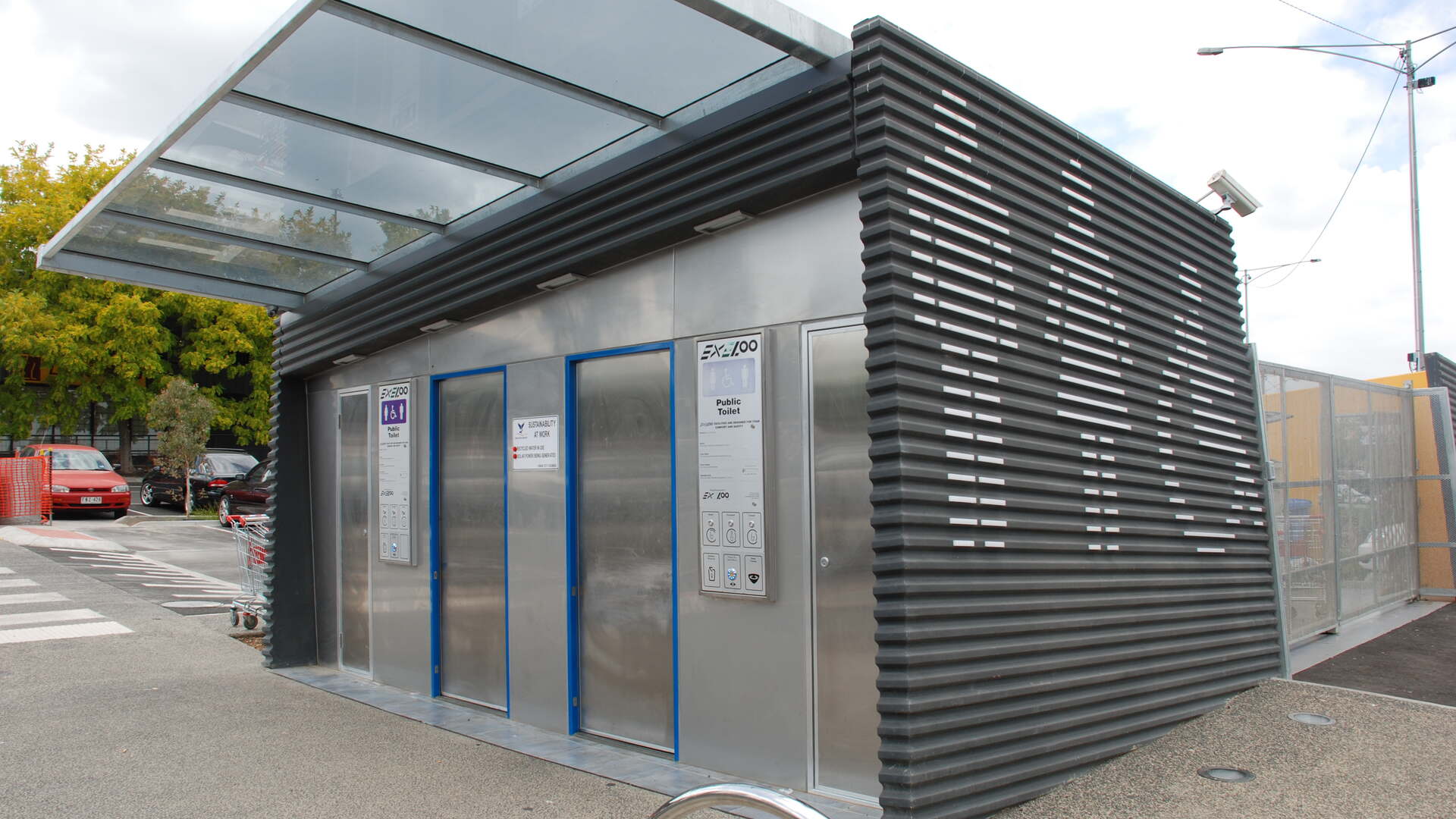 Government park Toilet Sign