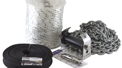 GX2 6mm Combo - Lone Star Marine GX2 Anchor Winch Combo