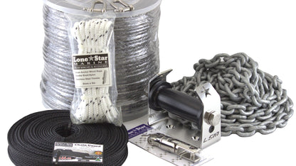 GX2-HD 8mm Combo - Lone Star Marine GX2 High Spec Rope and Anchor Kit