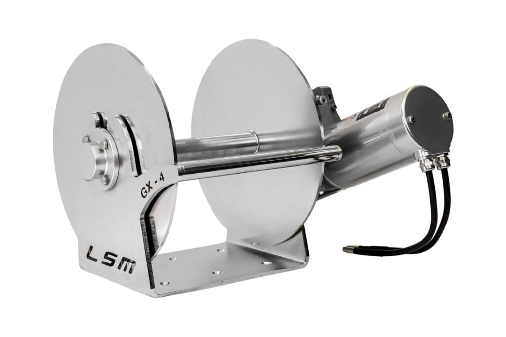 GX 4 Series Combo Kit include Winch Kit plus Rope, Chain, CR Series Deck Roller, Swivel, and Chain Guard - GX4 HS6mm Combo