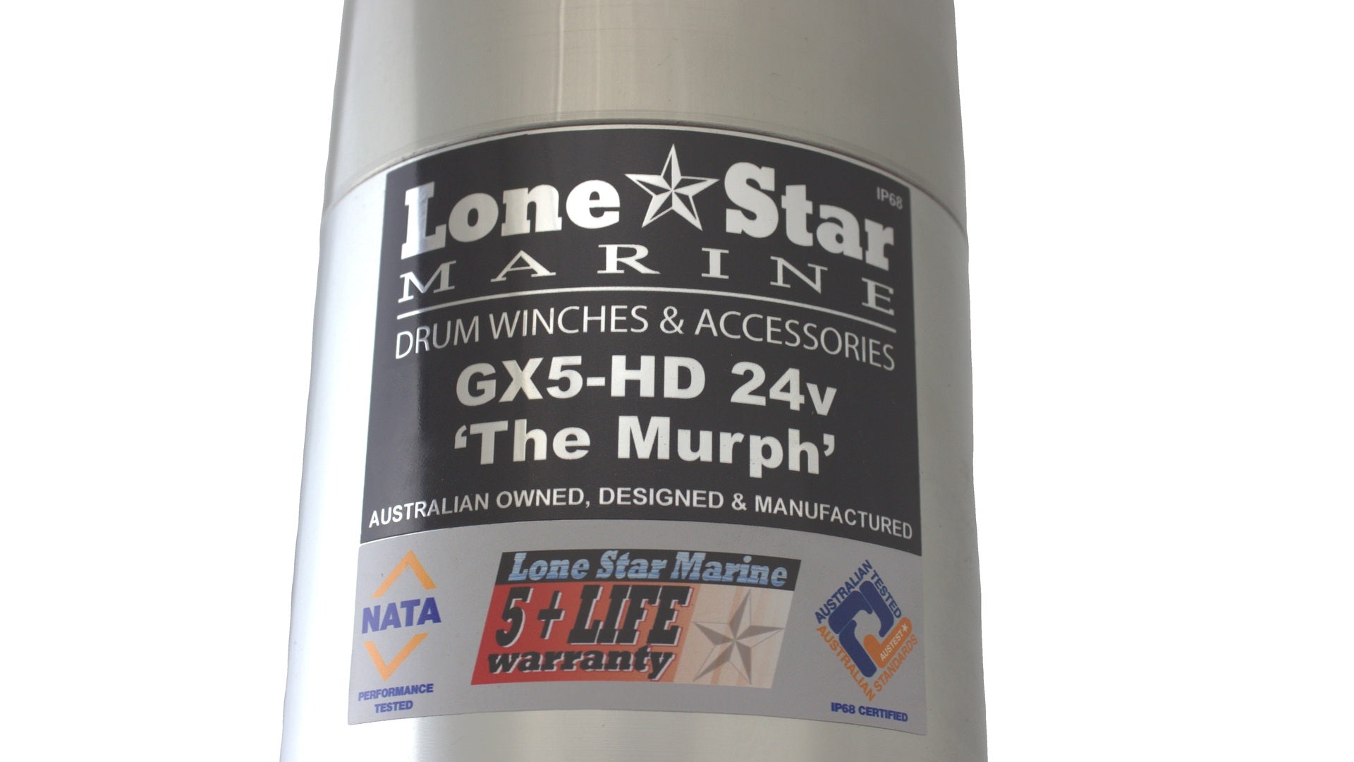 GX5  Lone Star Marine Electric drum anchor winch for boats to 15m - available in 2 or 42 V