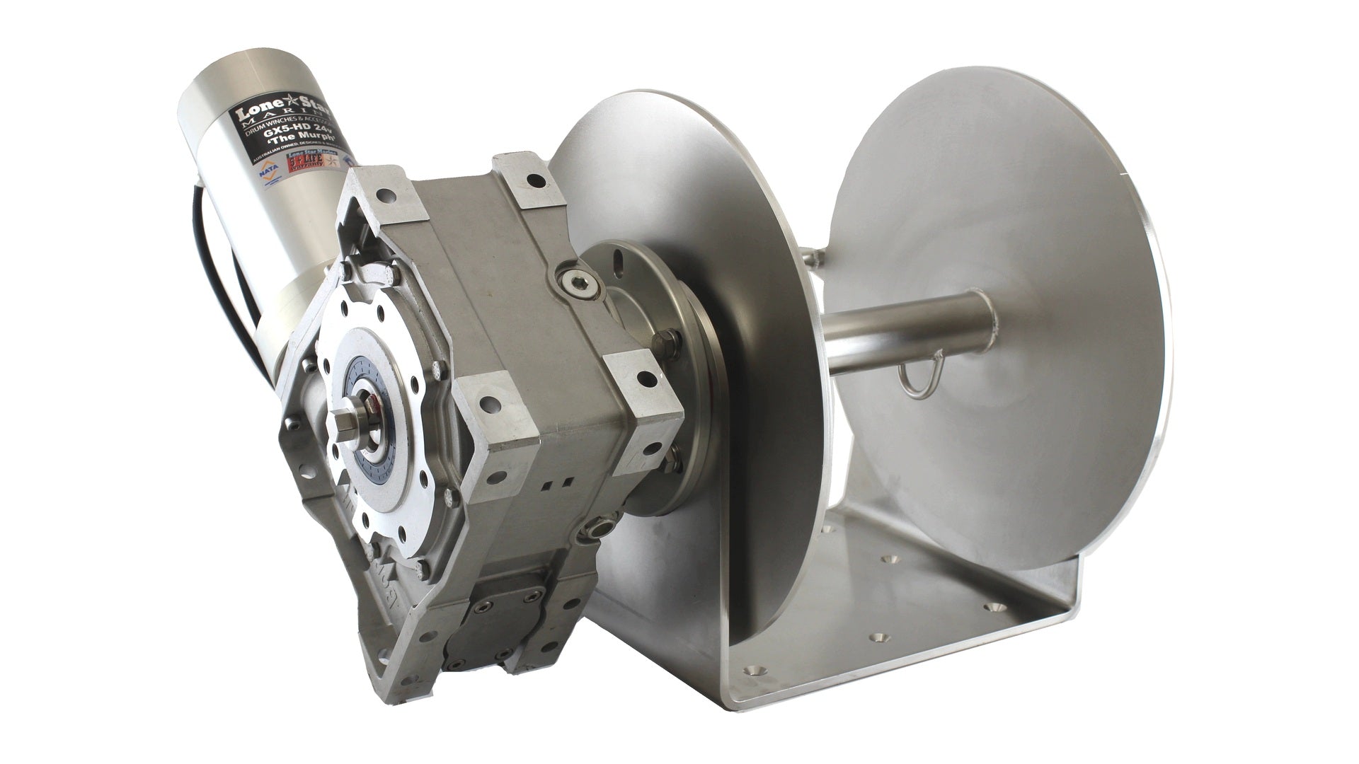 GX5  Lone Star Marine Electric drum anchor winch for boats to 15m - available in 2 or 42 V