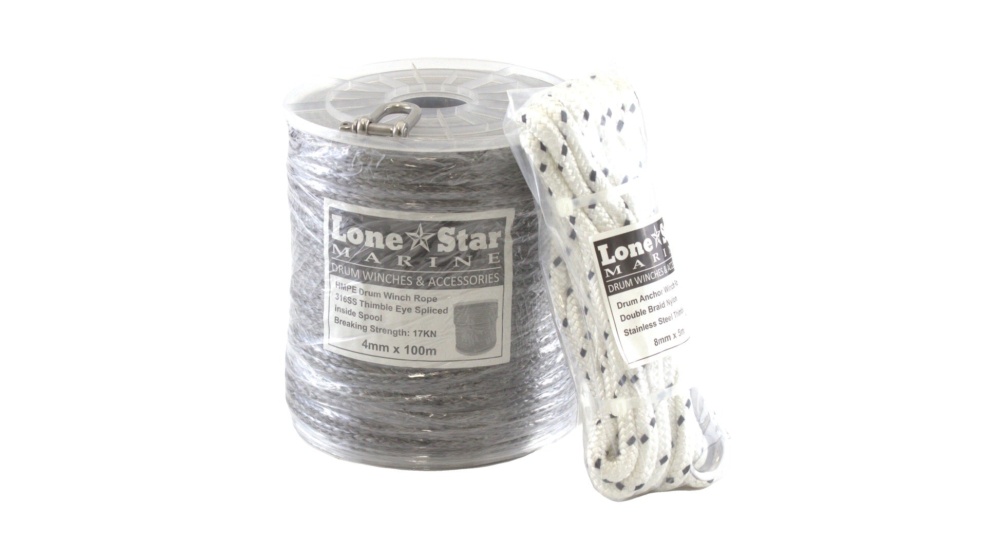 High Spec Boat Anchor Rope for Lone Star Marine GX1 Anchors - HS4x100 - GX1