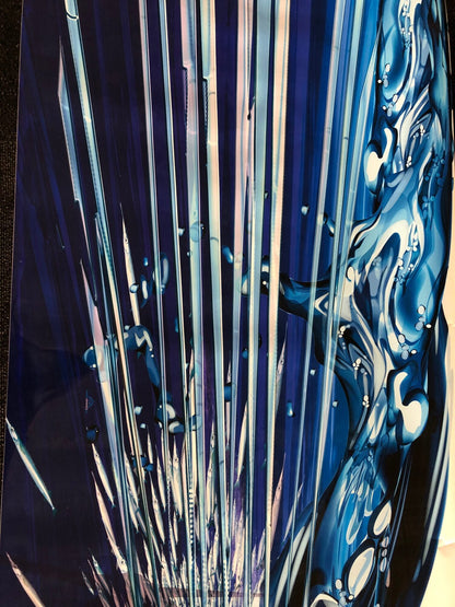 Boat Wrap Kit - Marlin Image to suit 5-7m boat 3M Materials, UV Stable Overlaminates