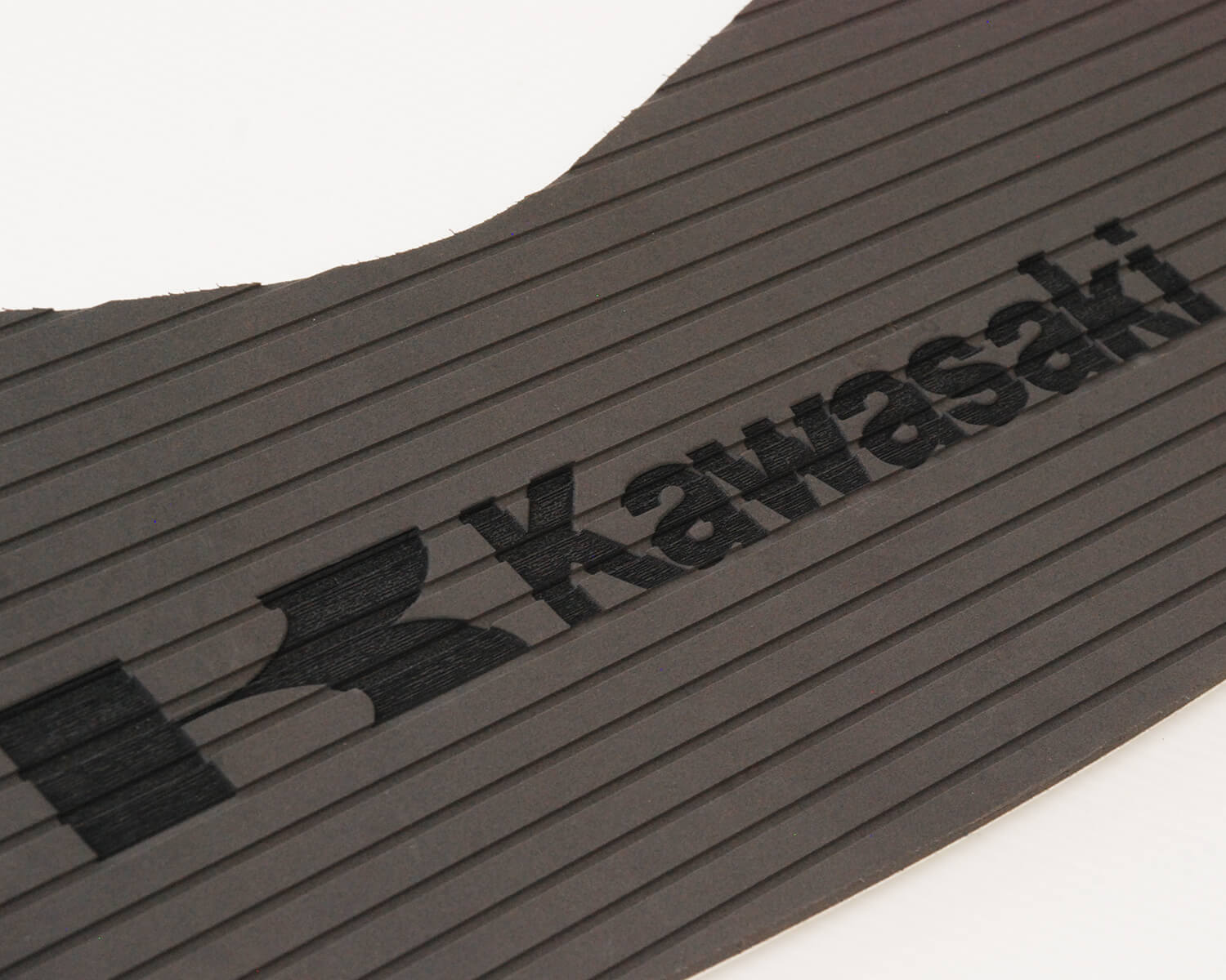 lasered Kawasaki logo for jetski grip eva foam