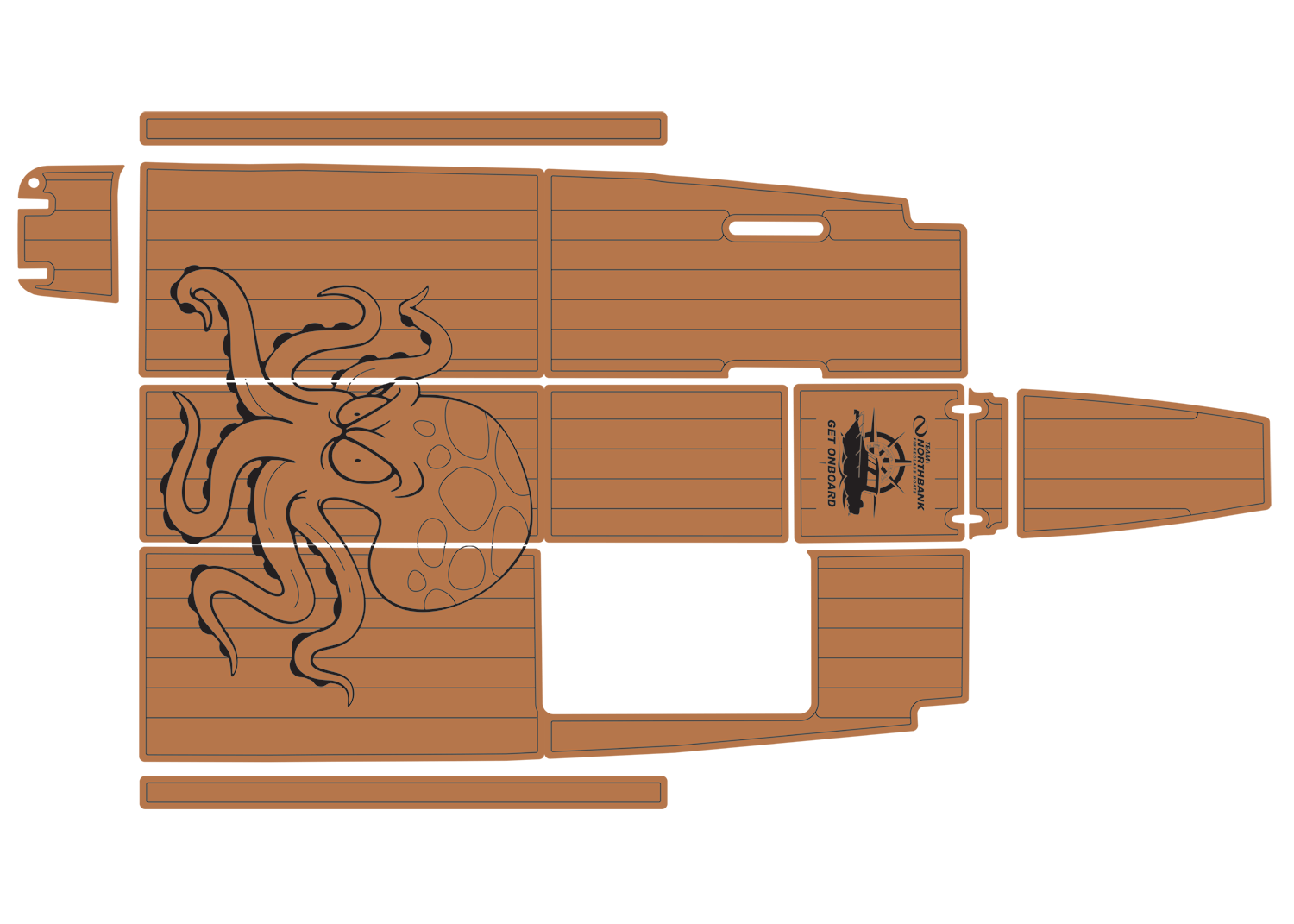 northbank 650 U-DEK boat floor