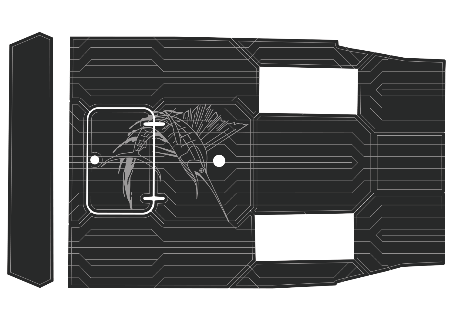 Cam Craft U-DEK boat floor