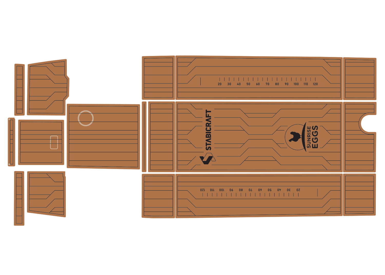 Stabicraft U-DEK boat flooring