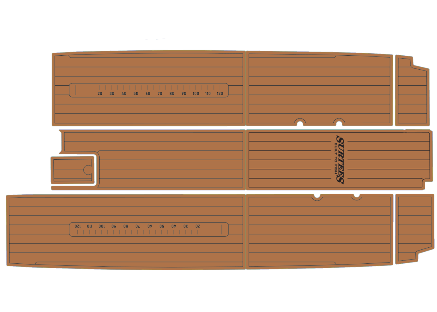 Surtees U-DEK boat flooring