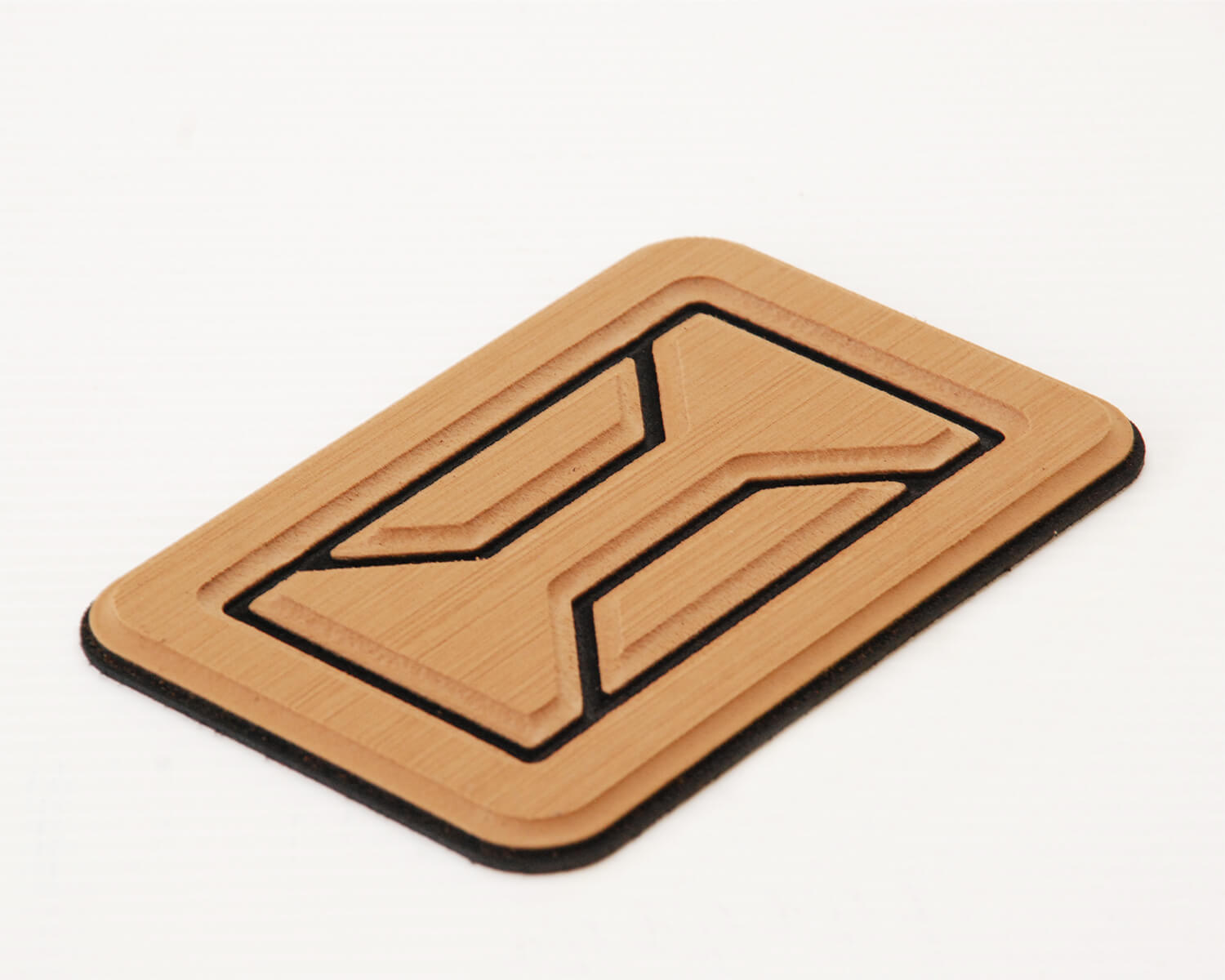 teak on black U-DEK EVA foam