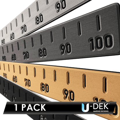 Fish Measure 1 Pack - Quality U-DEK with 3M Adhesive