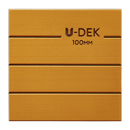 U-DEK™ Dual Layer 6mm Routered 100mm boards 10 Sheet Pack