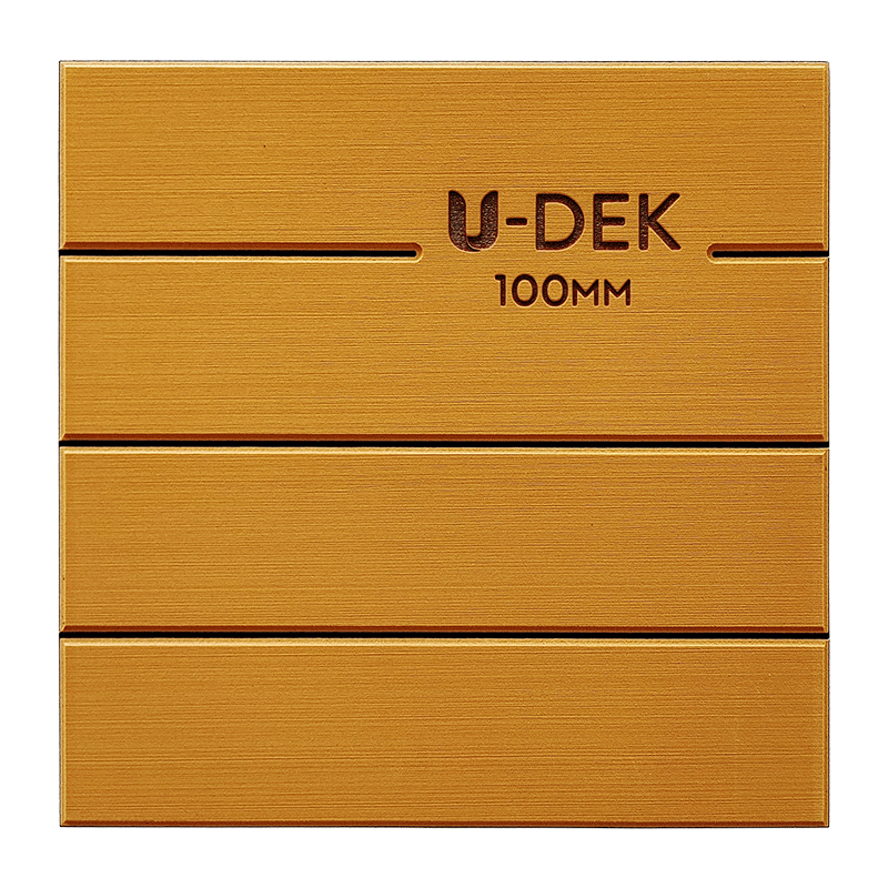 U-DEK™ Dual Layer 6mm Routered 100mm boards 10 Sheet Pack