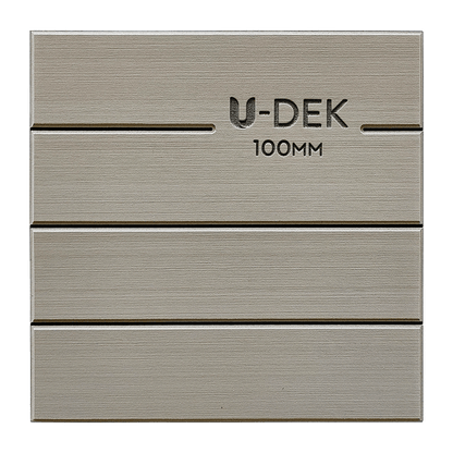 U-DEK™ Dual Layer 6mm Routered 100mm boards 3 Sheet Pack