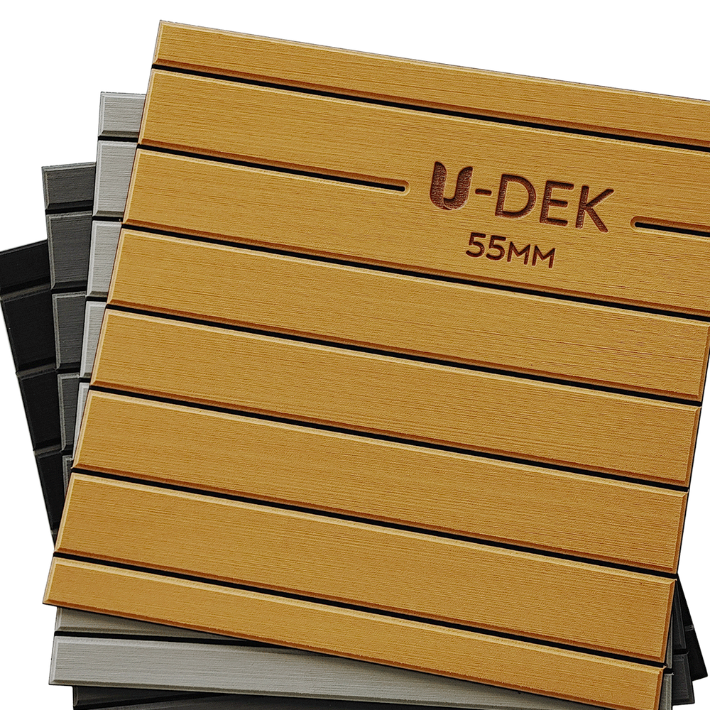 Routered String U-DEK™ Dual Layer 6mm Routered 55mm boards 1 Sheet Pack – Form A Sign
