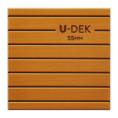 U-DEK™ Dual Layer 6mm Routered 55mm boards 1 Sheet Pack