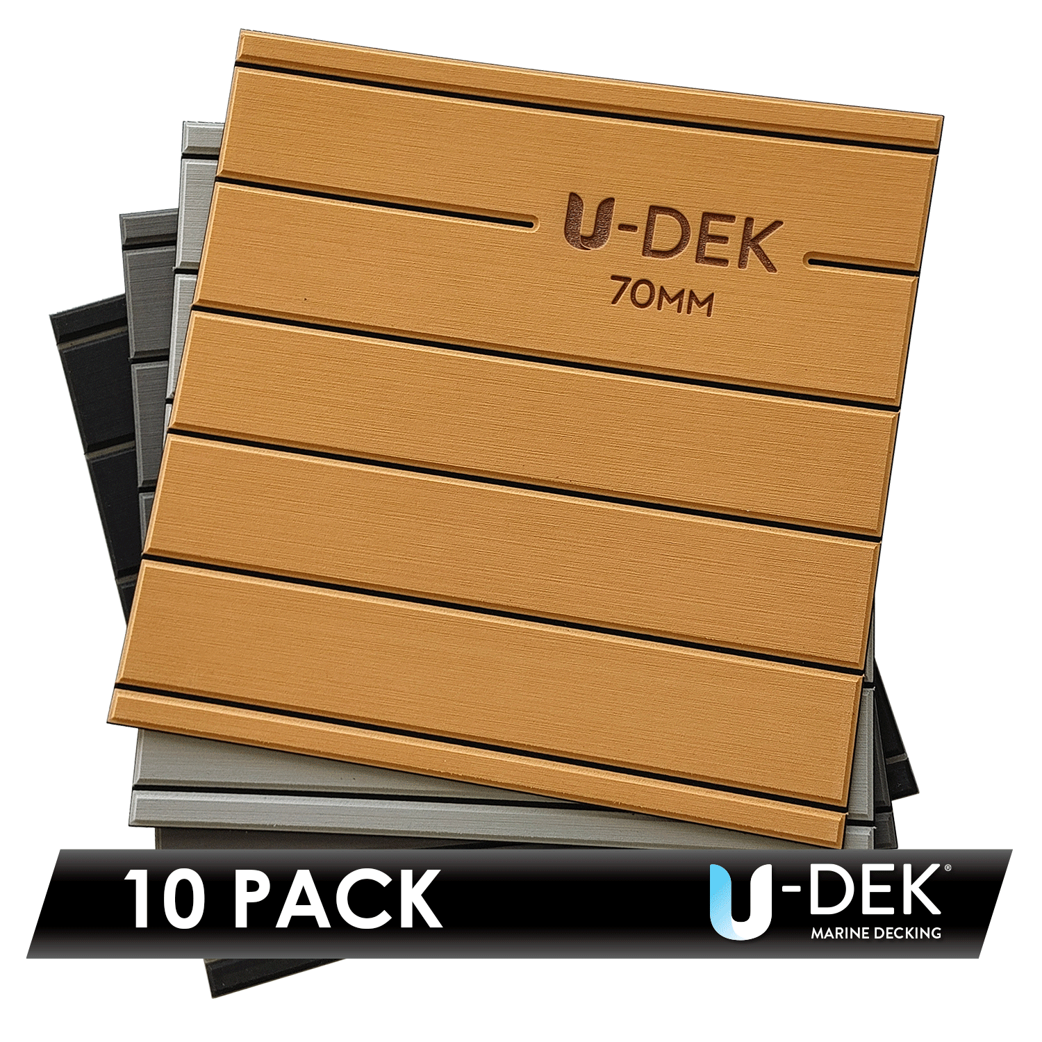 Routered String U-DEK™ Dual Layer 6mm Routered 70mm boards 10 Sheet Pack – Form A Sign