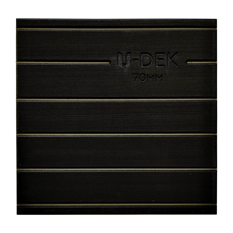 U-DEK™ Dual Layer 6mm Routered 70mm boards 2 Sheet Pack