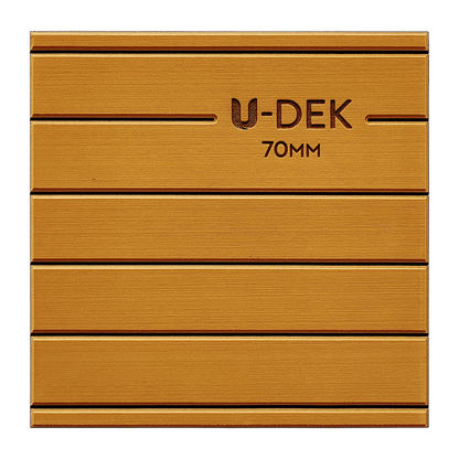 U-DEK™ Dual Layer 6mm Routered 70mm boards 10 Sheet Pack