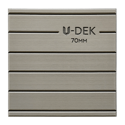 U-DEK™ Dual Layer 6mm Routered 70mm boards 2 Sheet Pack