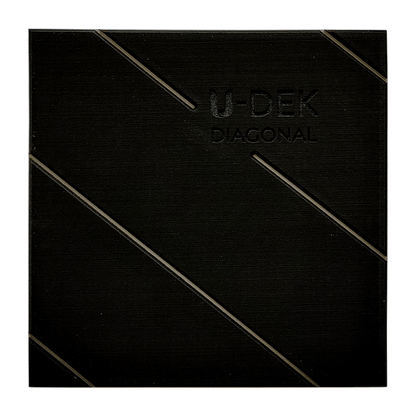 U-DEK™ Dual Layer 6mm Routered Diagonal Pattern 10 Sheet Pack