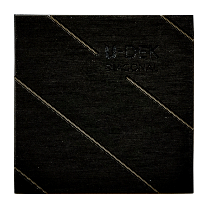 U-DEK™ Dual Layer 6mm Routered Diagonal Pattern 10 Sheet Pack