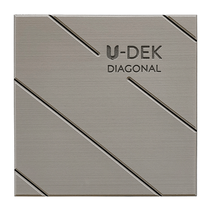 U-DEK™ Dual Layer 6mm Routered Diagonal Pattern 3 Sheet Pack